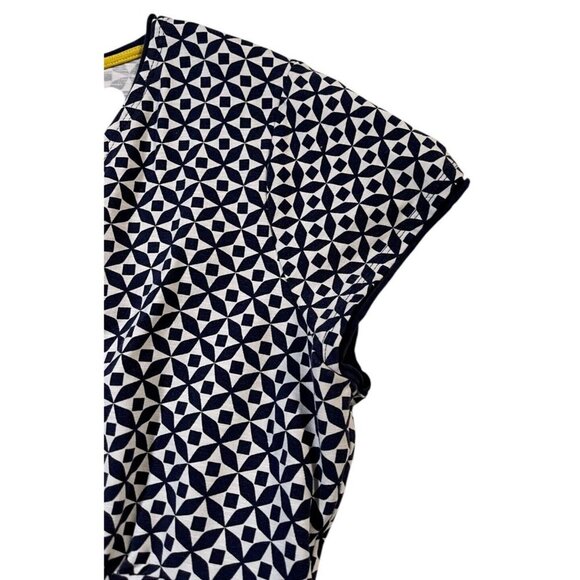 Boden Elisa Geometric Print Dress – Size 12L - Picture 8 of 8